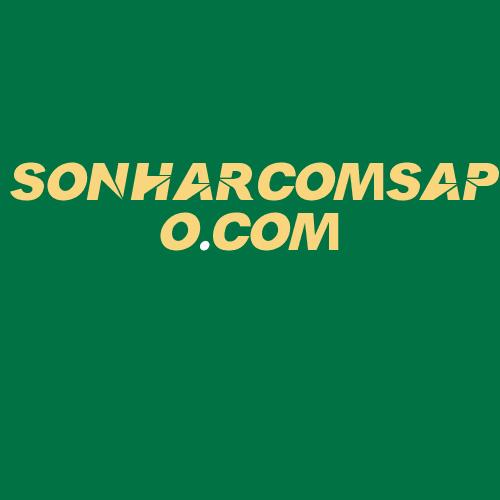 Logo da SONHARCOMSAPO